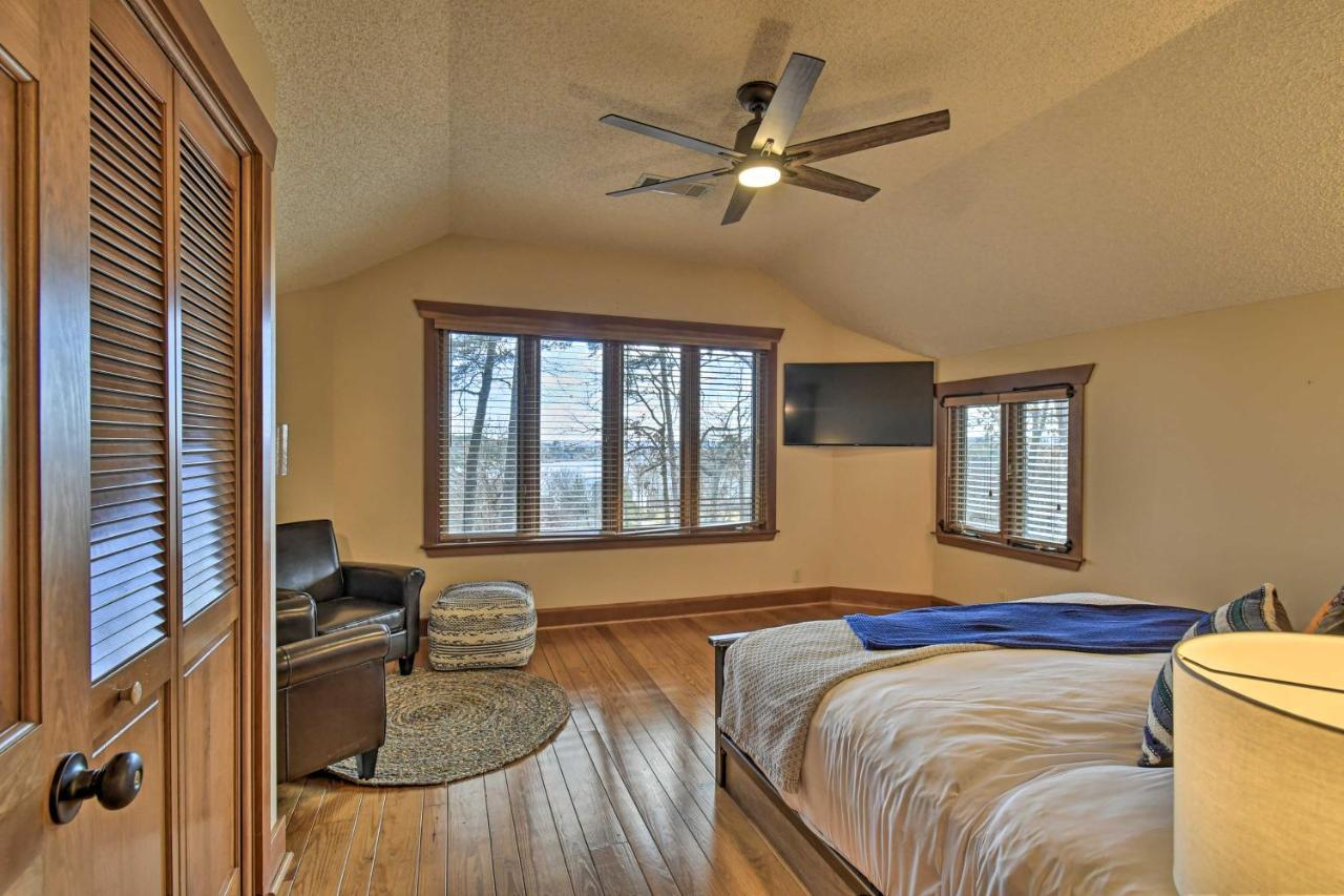 Hilltop Hot Springs Log Cabin With Hot Tub And Grill! Exterior photo